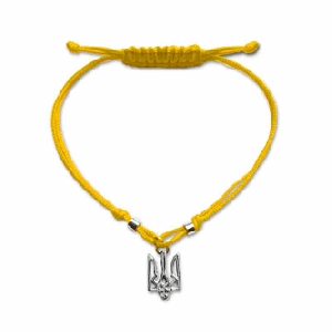 Bracelet Tryzub. Yellow