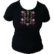 Embroidered Black Blouse 1
