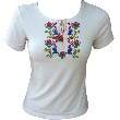 Embroidered White Blouse 2