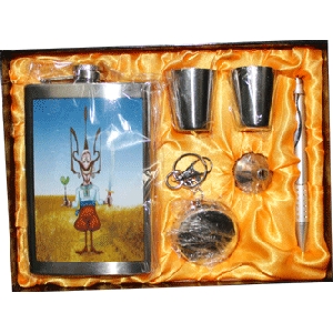 The Hip Flask Classical Gift Set 9