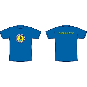T-Shirt "Dynamo" Kyiv. Blue Colour