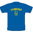 Українська футболка. Синя