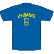 Ukrainian T-Shirt. Blue