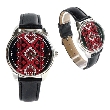 Watch With Embroidery. Black