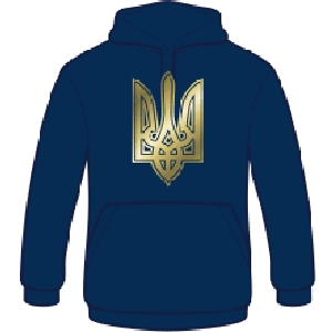 Ukrainian Hoodie. Navi. D3