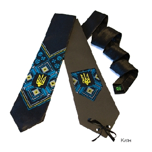 Ukrainian Patriotic Men's Tie "Kyian"