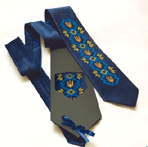 Ukrainian Patriotic Men's Tie 1