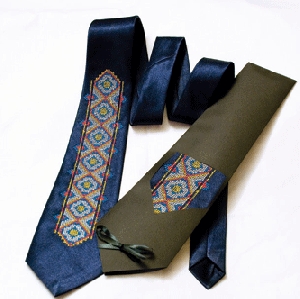 Men's Tie. Blue 1