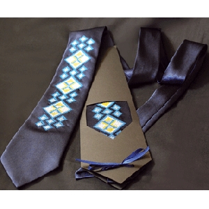 Men's Tie. Blue 2