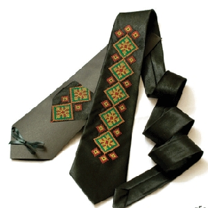 Men's Tie. Black 3