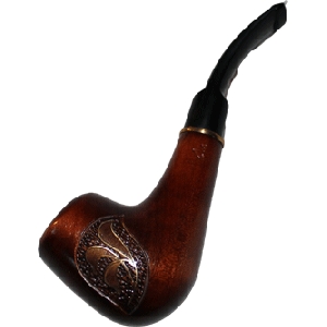 Tabacco Smoking Pipe With Engraving 006