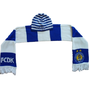 Dynamo Kyiv Fans Set. Scarf And Hat