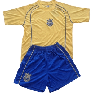 Ukrainian Soccer Set. Jersey and Shorts