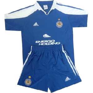 Set of Replica, Adidas Soccer Jersey and Shorts of F.C. Dynamo Kyiv. #10 Shevchenko