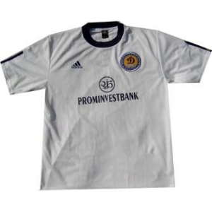 The Official Short Sleeve Home Jersey of Ukrainian F.C.Dynamo Kyiv. #10 Shevchenko