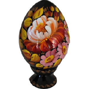 Handcrafted Pysanka (Egg). FE05