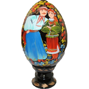 Handcrafted Pysanka (Egg). UE03