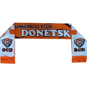 Scarf of Basketball Club BC Donetsk 