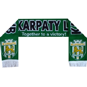 Scarf of F.C." Karpaty" Lviv. Together To a Victory!