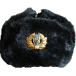 Ukrainian Military Winter Hat With Soldier Badge