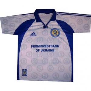 Soccer Training Jersey of Ukrainian Club, Dynamo Kyiv.Home, Short Sleeve Jersey,#10 Shevchenko