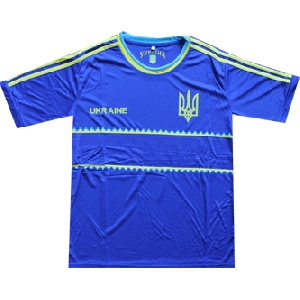 Replica 11/12 Away Ukrainian National Soccer Team Jersey #7 Shevchenko