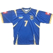 Soccer Training Jersey of Ukraine. Short Sleeve Away Jersey,#7 Shevchenko