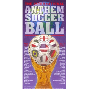 Souvenir. The International Anthem Soccer Ball