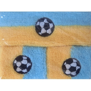 Ukrainian Soccer Sweat Band Set