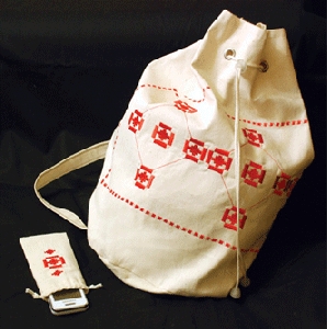 Backpack With Cell Phone Pouch