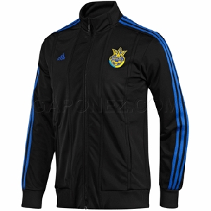 Adidas Official Ukrainian National Soccer Team Track Jacket