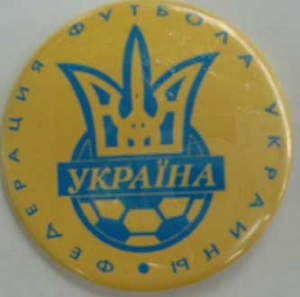 Soccer Pin. Ukrainian National Soccer Federation